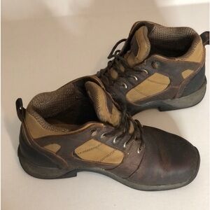 Rocky boots, size 8, wide brown and tan gently worn